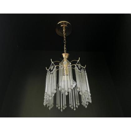 Imagem de Lustre Pendente De Teto Cristal Vidro Sala/Quarto - Prmoção