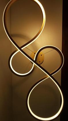 Imagem de Lustre pendente led 40w dourado moderno 4000k