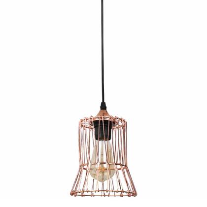 Imagem de Lustre Pendente Luminaria Flexivel Ajustavel Design Moderno Metal Aramado Decoraçao Casa Mezanino Sala Quarto Iluminaçao Suspensa