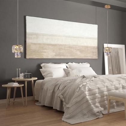 Imagem de Lustre Pendente Sala de Jantar Quarto Cristal Legítimo Mini Fasano