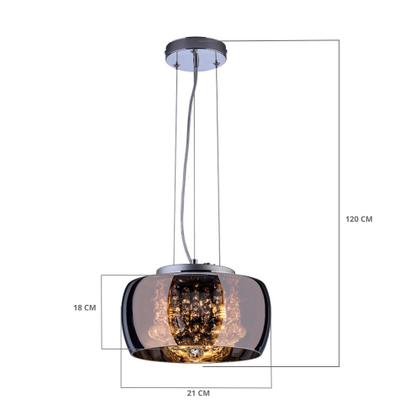 Imagem de Lustre Plafon Startec Mini Attractive 21cm 2XG9 Bivolt