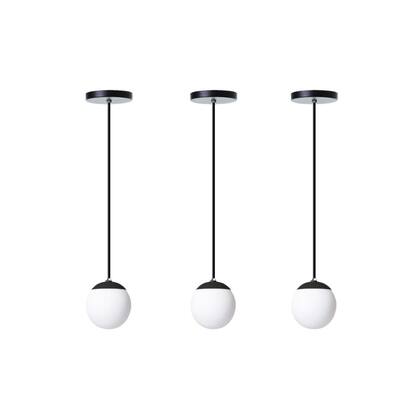 Imagem de Lustre Sala Estar Retro Bola Alumínio Decorações