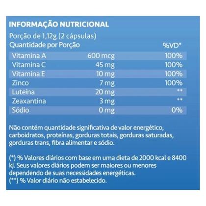 Imagem de Luteimax Luteína e Zeaxantina 20mg 60 Cápsulas Maxinutri