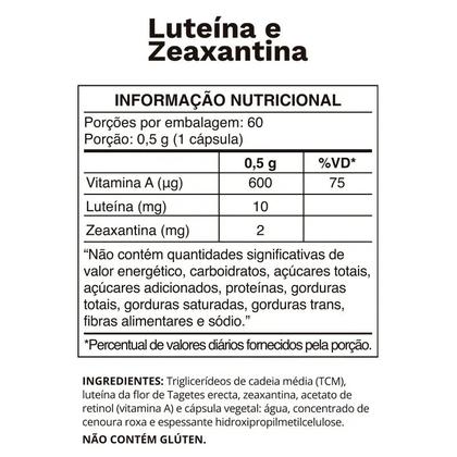 Imagem de Luteína E Zeaxantina (60 Caps) Ocean Drop