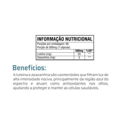 Imagem de Luteína E Zeaxantina 60 Cápsulas - Good Vit