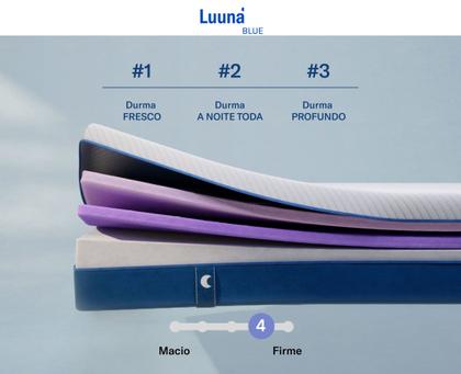 Imagem de Luuna Colchão, Blue, 3 Espumas, Ergo Suport