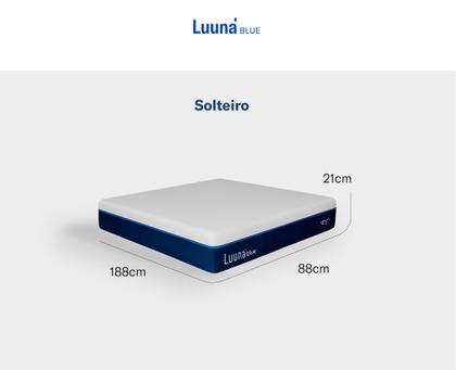 Imagem de Luuna Colchão, Blue, 3 Espumas, Ergo Suport