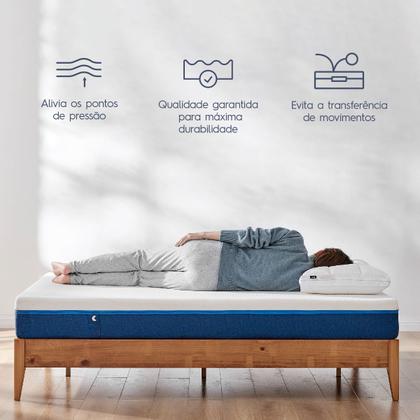 Imagem de Luuna Colchão, Blue, 3 Espumas, Ergo Suport