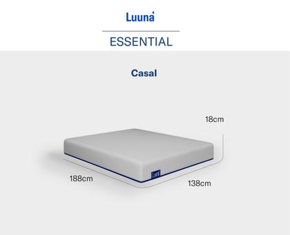 Imagem de Luuna Colchão Essential , 1 Espuma D28 Ortopédica, Extra Firme