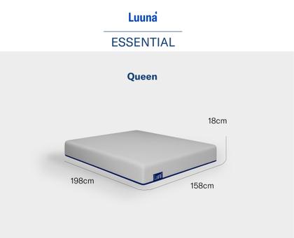 Imagem de Luuna Colchão Essential , 1 Espuma D28 Ortopédica, Extra Firme