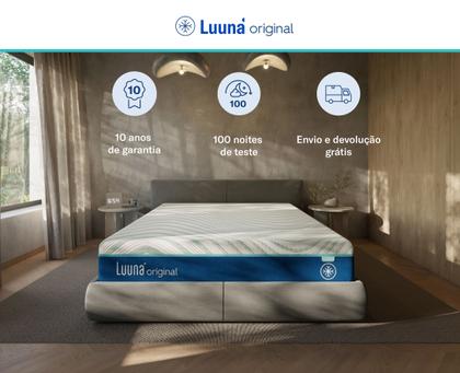 Imagem de Luuna Colchão, Original Cooling Firme, Tecnologia Cooling Touch, 4 Espumas