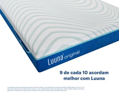 Imagem de Luuna Colchão, Original Cooling Macio, Tecnologia Cooling Touch, 4 Espumas E Molas Ensacadas