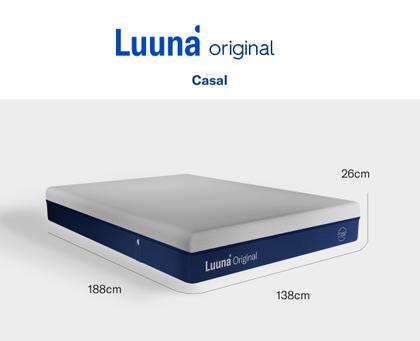 Imagem de Luuna Colchão, Original Macio, Espuma e Molas Ensacadas