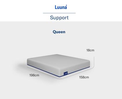 Imagem de Luuna Colchão Support, 2 Espumas D28, Ortopédica e Térmica, Firme