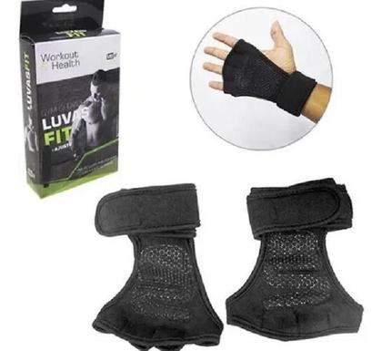 Imagem de Luva Academia Feminina E Masculina Grip Hook Treino Cross