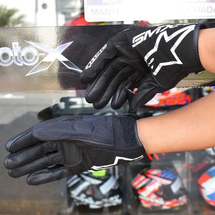 Imagem de Luva Alpinestars Smx-2 Air Carbom V2 Preta Smx2 Verão