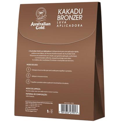 Imagem de Luva Aplicadora para Autobronzeador Australian Gold Kakadu Bronzer