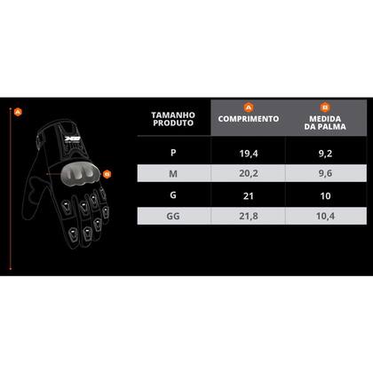 Imagem de Luva Blackout 2 Feminina Motoboy Motociclista Motoqueiro Ciclista Bike