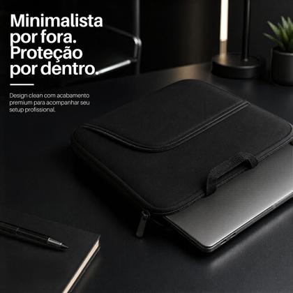 Imagem de Luva Case para Notebook de 14 14.1 polegadas Com Alça e Bolso Taber 
