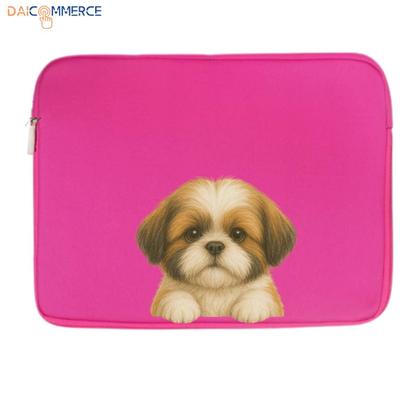 Imagem de Luva Case Rosa Personalizada p/ Notebook Hp 256r