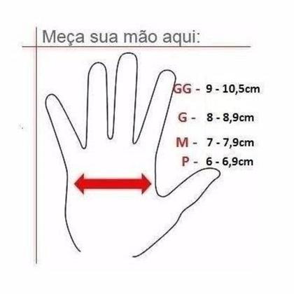 Imagem de Luva Ciclismo Arbok Concorde Preta Meio Dedo Gel Com Fitas