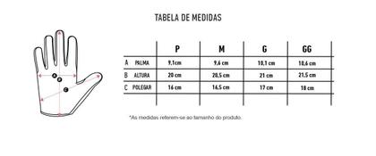 Imagem de Luva Ciclismo HUPI Eco Dedo Curto Kom