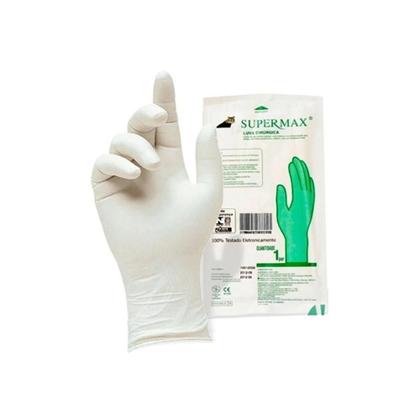 Imagem de Luva Cirúrgica Látex Estéril c/ Pó - Supermax