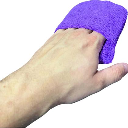 Imagem de Luva Com Encaixe De Mão Aplicador De Microfibra Zacs