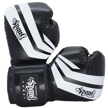 Imagem de Luva De Boxe E Muay Thai Semi-Pro Spank - Preta - 14Oz