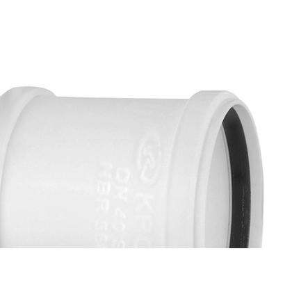 Imagem de Luva De Correr Esgoto Krona 100Mm ./ Kit Com 10 Peças