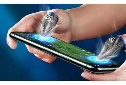 Imagem de Luva De Dedo Gamer Pra Jogar Free Fire Competitivo Pro