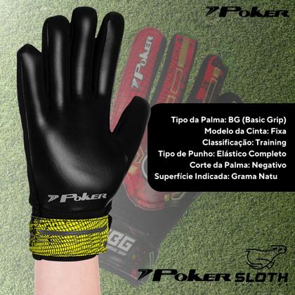 Imagem de Luva de Goleiro Infantil Poker 7 Training Basic Junior