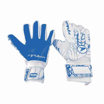 Imagem de Luva de Goleiro Multi Terreno Campo / Society / Futsal Semi Profissional Poker Corte