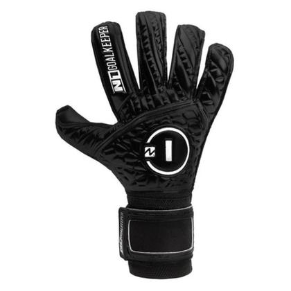 Imagem de LUVA DE GOLEIRO PROFISSIONAL N1 CRONOS Black tamanho 8 + Meia Antiderrapante- Envio Mesmo DIA 