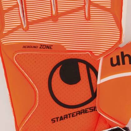 Imagem de Luva de Goleiro Uhlsport  Starter Resist Laranja