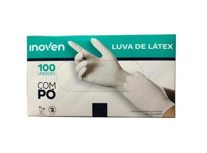 Imagem de Luva De Latex Com Pó Inoven Tam M