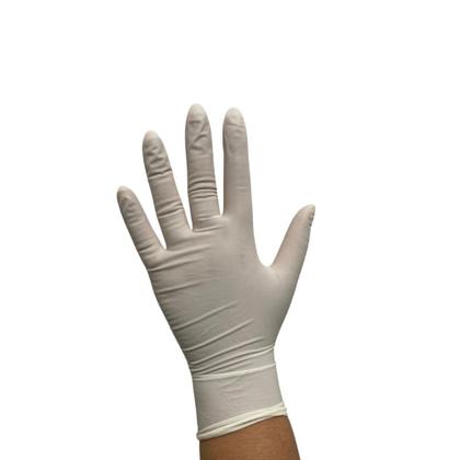 Imagem de Luva de Látex sem Pó procedimento não cirúrgico Medix com 100 unidades
