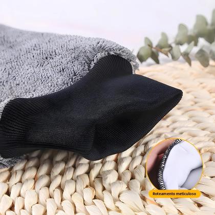 Imagem de Luva De Lavagem De Carro Em Microfibra De Alta Absorção, Macia E Sem Riscos Para Cuidados Com O