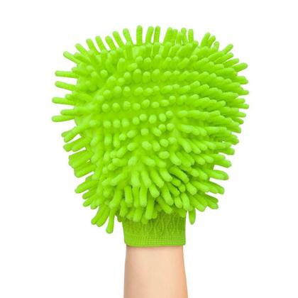 Imagem de Luva De Microfibra Automotiva Para Lavar Carro Sem Arranhar