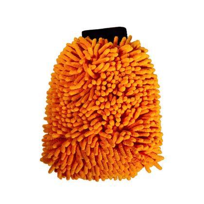 Imagem de Luva De Microfibra Lavagem Automotiva Carro Moto 2 em 1 Evox