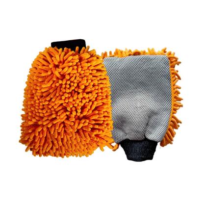 Imagem de Luva De Microfibra Lavagem Automotiva Carro Moto 2 em 1 Evox