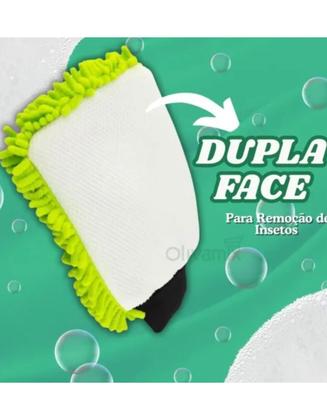 Imagem de Luva De Microfibra Lavagem Automotiva Não Risca Rodabrill