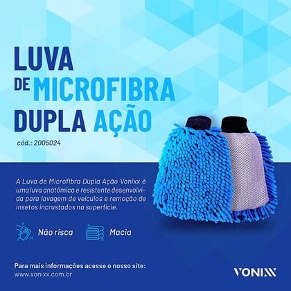 Imagem de Luva de Microfibra Tentaculo Dupla Ação Para Lavagem Automotiva e Remoção de Insetos