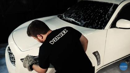 Imagem de Luva De Microfibra Vonixx Vintex lavar Automotiva 2 em 1 Boa Lavagem de Carro Moto