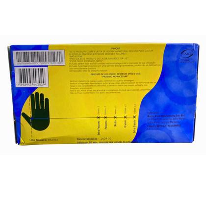 Imagem de Luva de Procedimento Latex com pó 100un - Supermax M