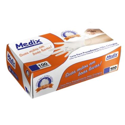 Imagem de Luva de procedimento latex g c/100 und - medix