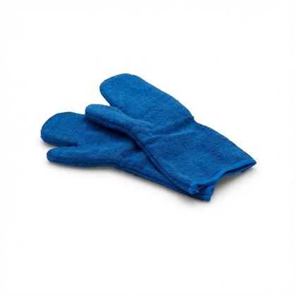 Imagem de Luva de Proteção Azul 50cm Grafatex para Trabalho e Segurança