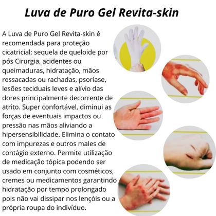 Imagem de Luva De Puro Gel Revita-skin Longa Sg40