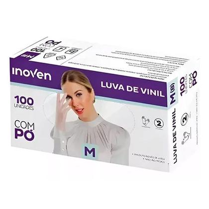 Imagem de Luva De Vinil Com Pó 100 Un