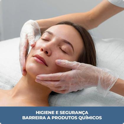 Imagem de Luva De Vinil Procedimento Não Cirúrgico Inoven Sem Pó Tamanho P Caixa Com 100 Und